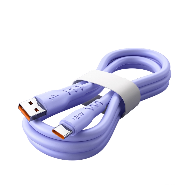 快冲冲typec快充加粗神龙线紫色1.0米1条装