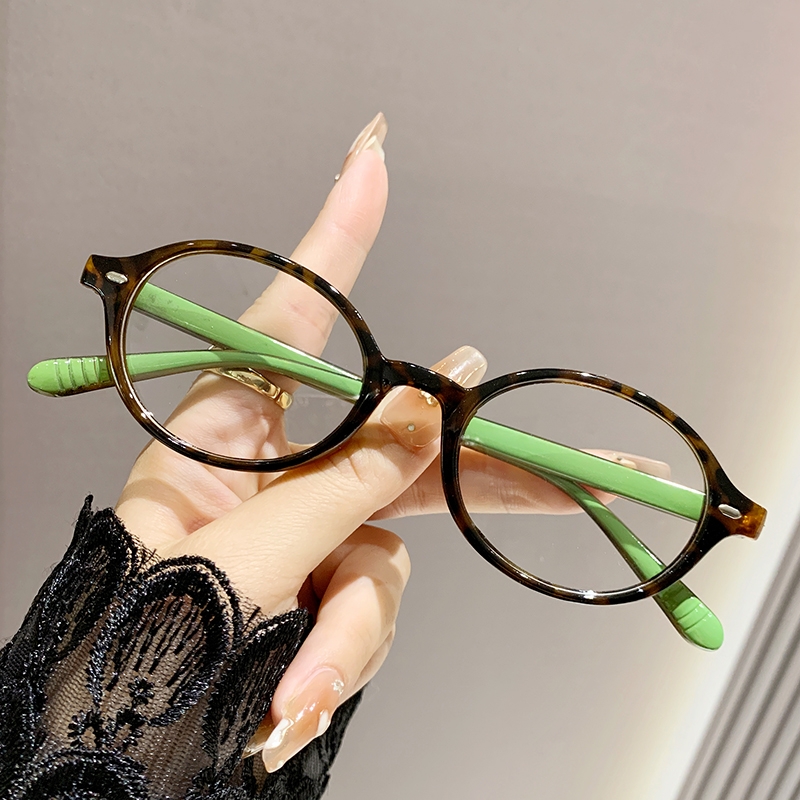 防蓝光老花眼镜洋气女士高清显年轻小框时尚高档正品看近老光眼镜