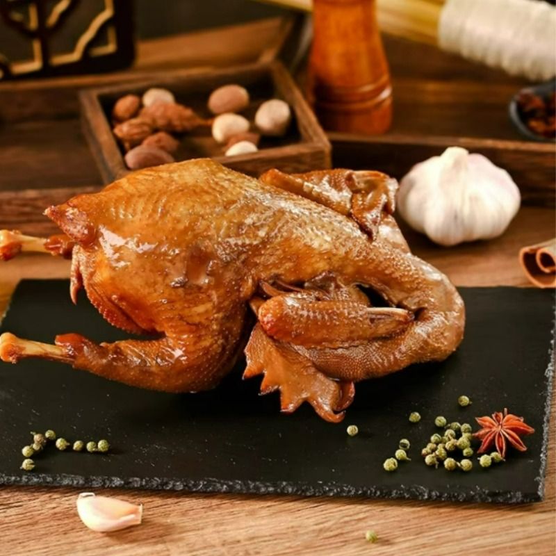 正宗德州麻油鸡麻椒烧鸡熟食真空包装袋开袋即食手撕鸡肉麻香脱骨