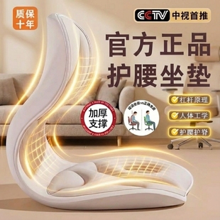 护腰坐姿椅人体工学设计腰部久坐靠背垫办公椅子腰椎按摩支撑臀部