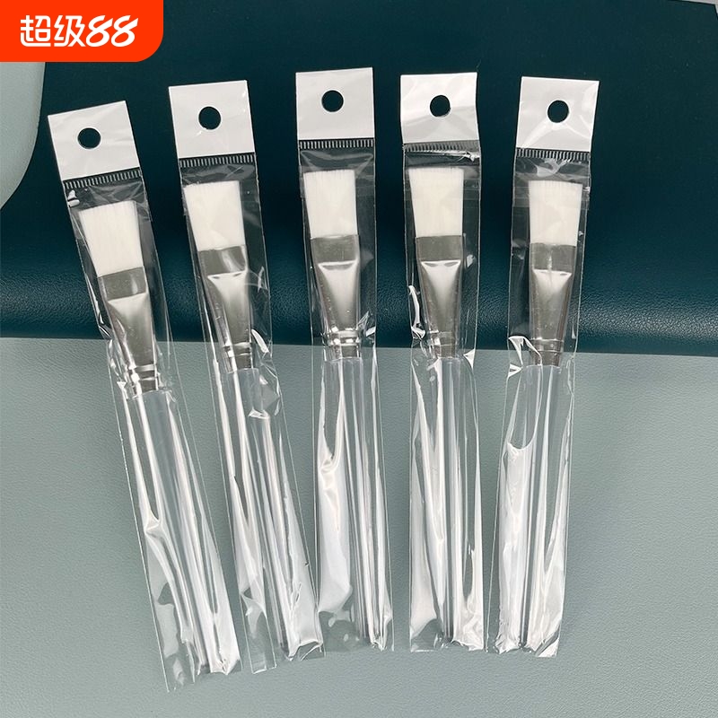面膜刷软毛泥膜专用刷脸部美容院专用水疗刷扁平头涂抹式面膜刷子
