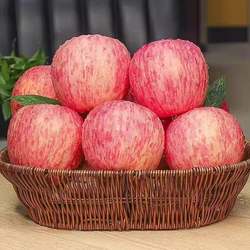 正宗甘肃静宁苹果红富士水果脆甜冰糖心整箱批发当季新鲜水果