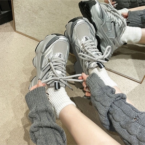 2024早秋巴黎老爹鞋女新款厚底增高运动休闲鞋