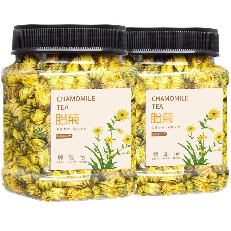 菊花茶胎菊优质原产菊花贡菊花茶白菊花茶花草茶金银花养生大罐装