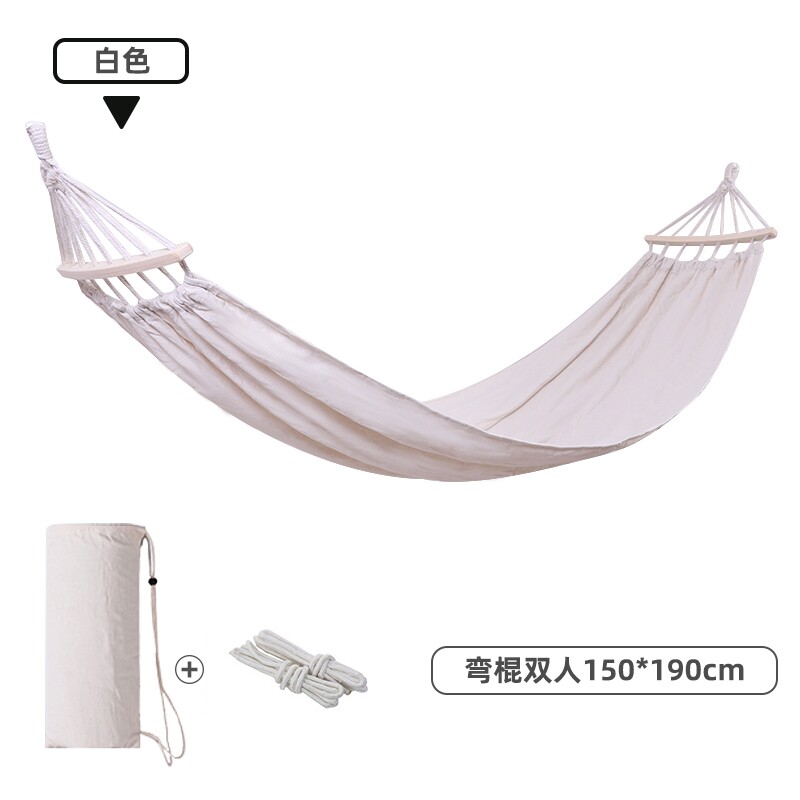飞图乐INS风网红吊床 单人 米色 多规格可选