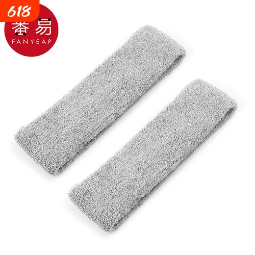 头巾/运动AB1SQ0-灰色发带瑜伽头巾运动健身吸汗头带跑步束发