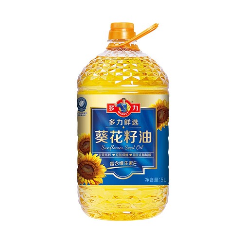 多力鲜选葵花籽油 5L*1桶