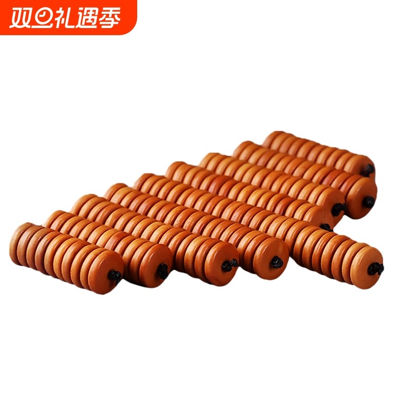 精品橄榄核隔片素珠手串精品长串手链项链DIY文玩星月菩提配饰