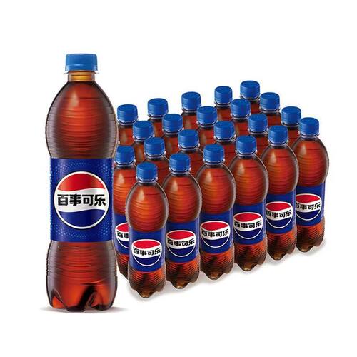 【百事可乐】原味500ml*24瓶整箱装汽水碳酸饮料家庭聚会