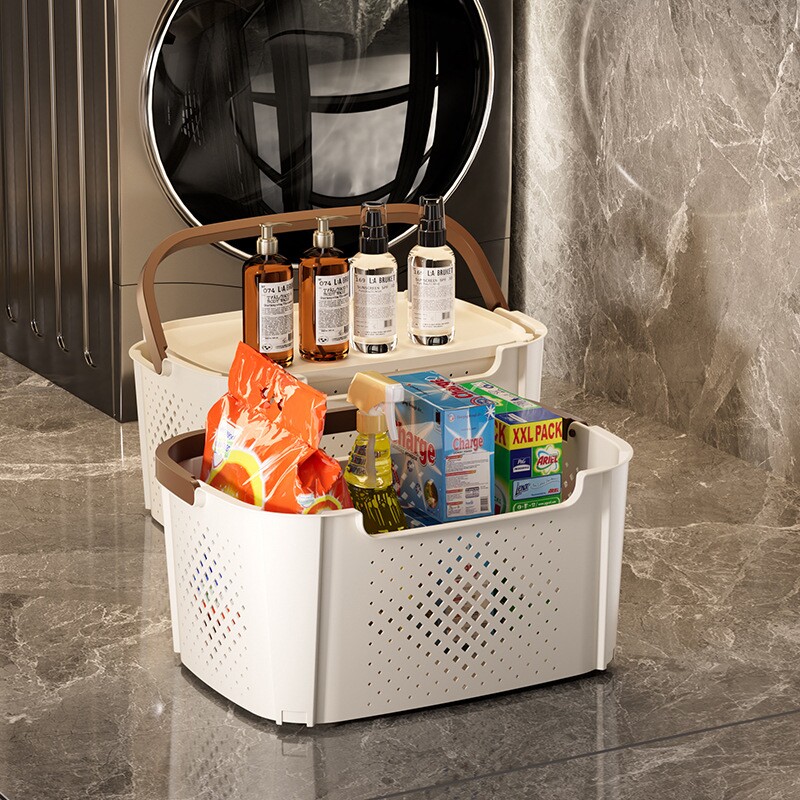 可折叠家用脏衣篮洗衣篮子零售玩偶收纳筐浴室整理收纳篮手提篮