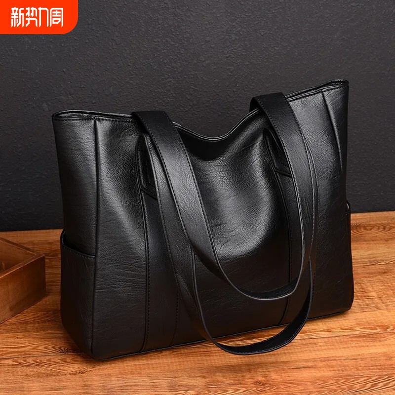 大容量托特包2026新款女包包百搭手提包时尚挎包单肩简约大包包