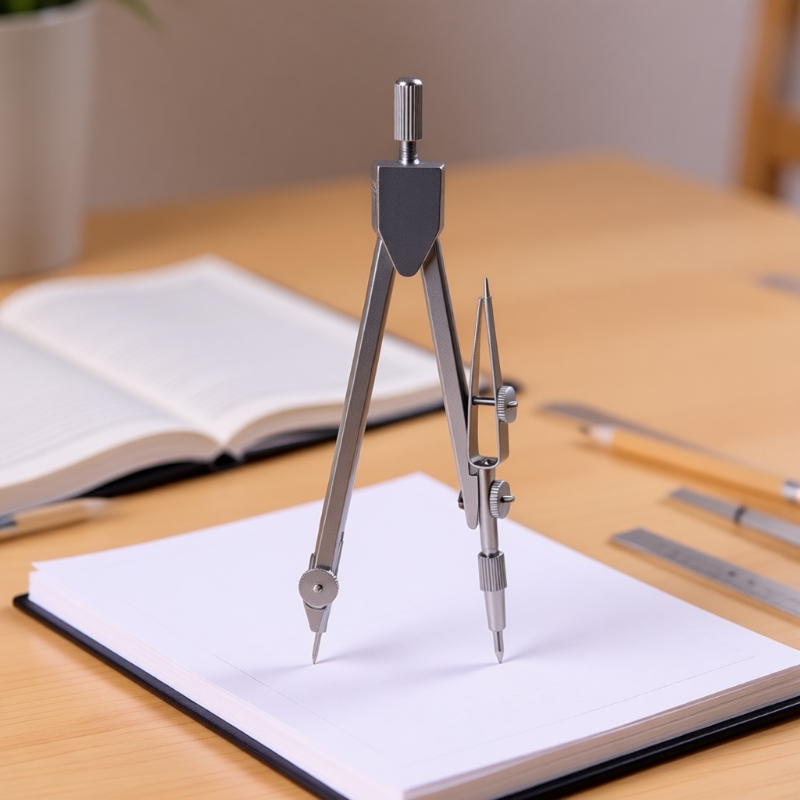 金属圆规小学生分规套尺专用工程制图绘图工具包考试标准初中生尺子机械套装专业六年级作图画可夹铅笔芯