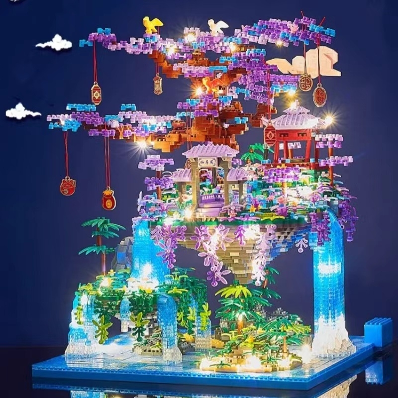 【亏本处理】仙子阁树屋积木