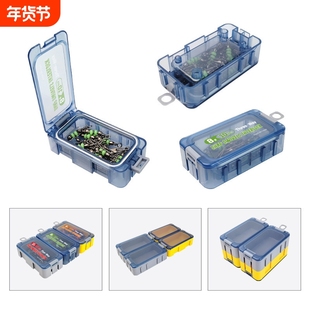 魔方夜光珠转环别针套装  盒10枚装 木虾钓组配件 跨进电商