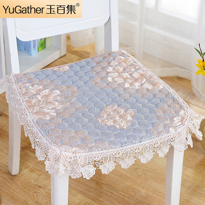 坐垫家用餐椅垫子椅子屁股垫冬季加厚欧式餐桌防滑板凳子套罩座垫