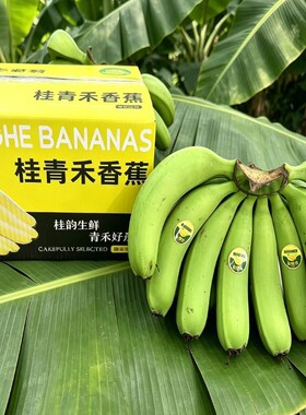 新鲜香甜香蕉整箱|超1000次加购