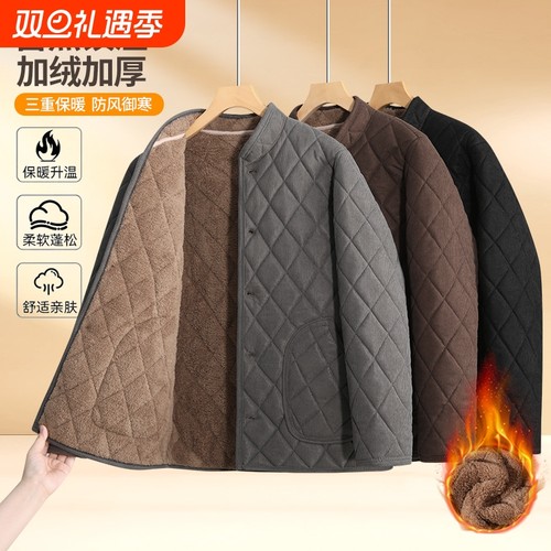 欧棉绒加厚棉服男士|109人收藏