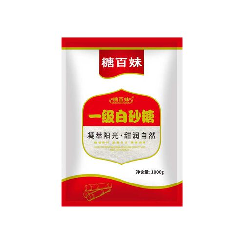 糖百妹一级白砂糖500g广西白糖