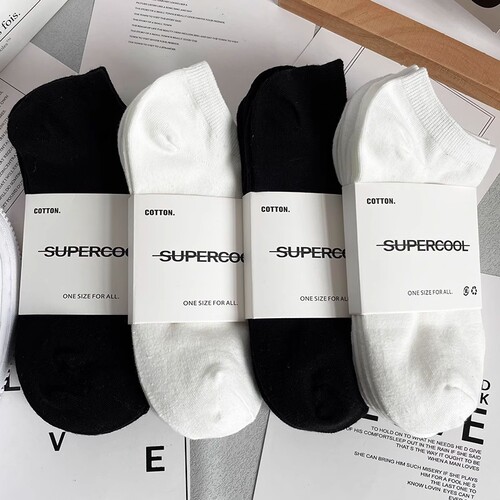 8双装 多规格 袜子男短袜 四季可穿简约棉袜防臭透气