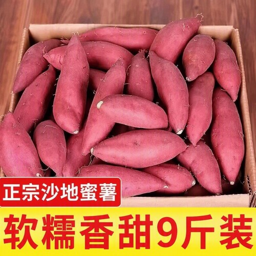 新鲜蜜薯9斤装|超6.9万次加购