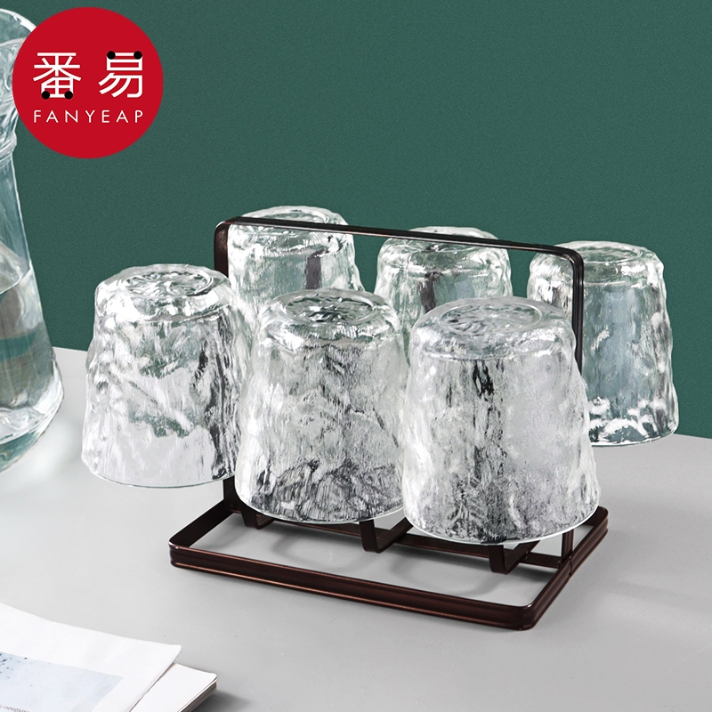 杯架AA1sn0-家用杯子置物架客厅茶杯架玻璃杯架桌面倒挂沥水架