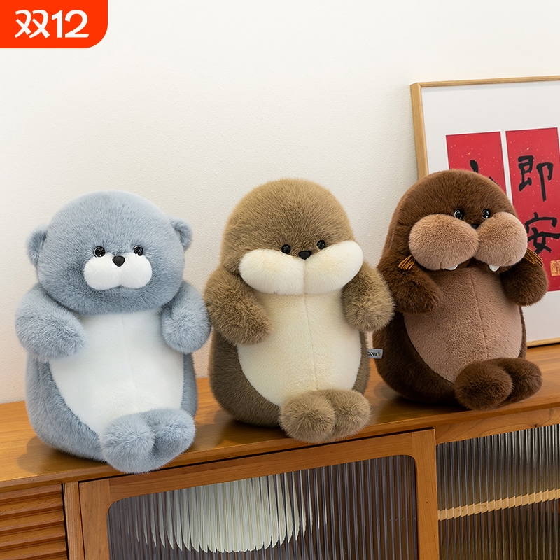 可爱小海豹公仔毛绒玩具礼物女生