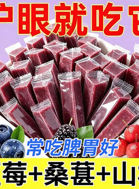 蓝莓桑葚山楂条无添加零食