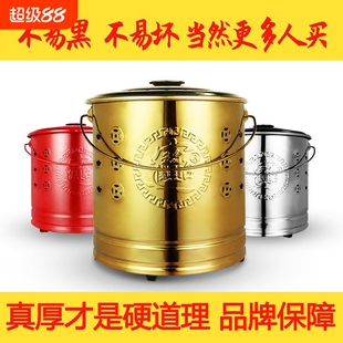 不锈钢烧纸桶烧金桶烧经桶家用室内烧火元宝炉化宝桶聚宝盆焚烧桶