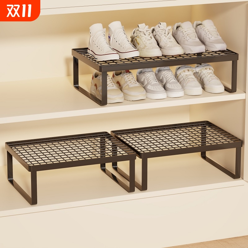 鞋架宿舍小型床下鞋柜多层床底鞋子收纳神器简易防尘架子分层寝室