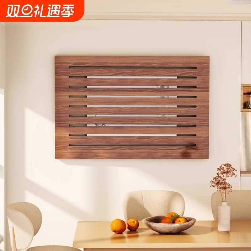 实木装饰盖板轻奢电表箱装饰画