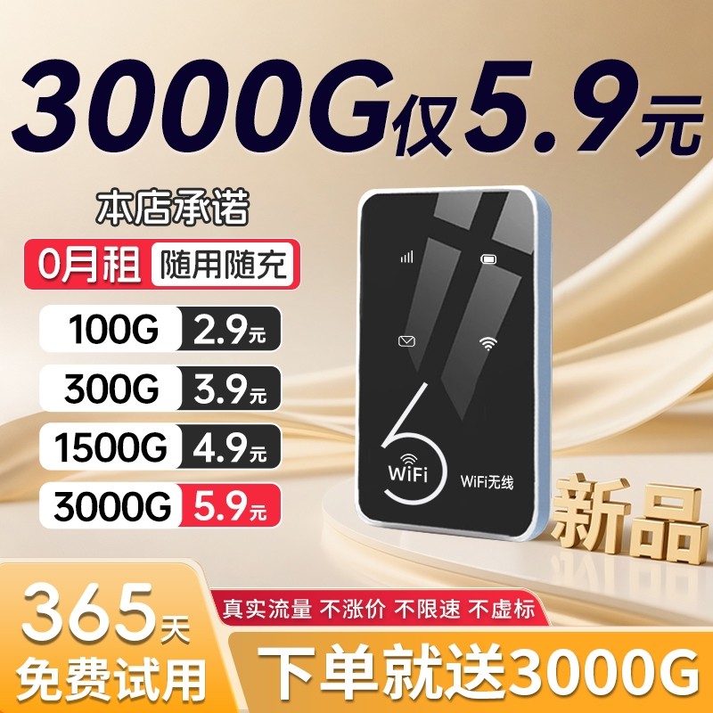 智能WiFi移动无线网络2026新款宽带家用上网热点便携移动wi