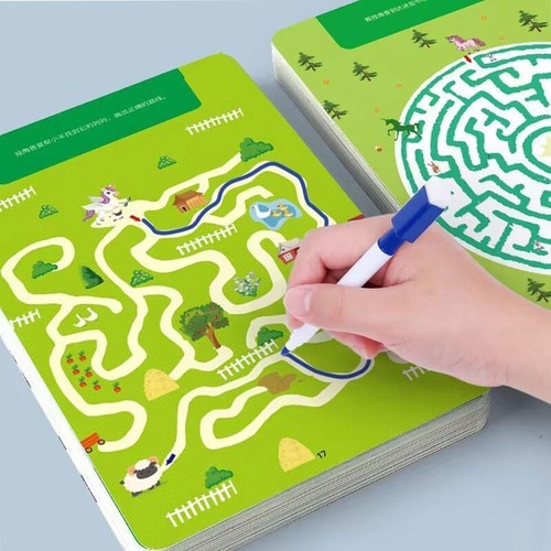 儿童迷宫训练提升专注力益智