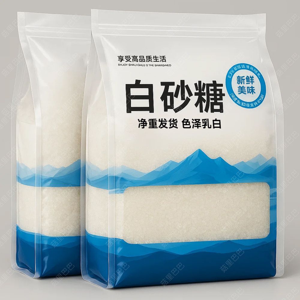 白砂糖新货家用商用烘焙专用白糖批发糖水甜食甜点调味品食用白糖