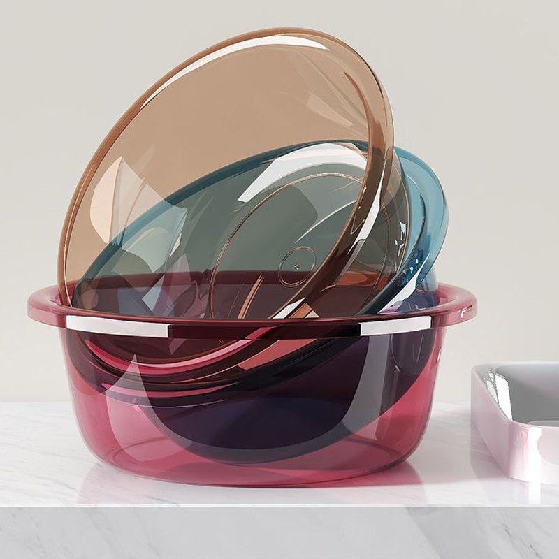 加厚洗脸盆塑料洗衣服家用大中盆子学生宿舍洗脚盆婴儿小面盆百货