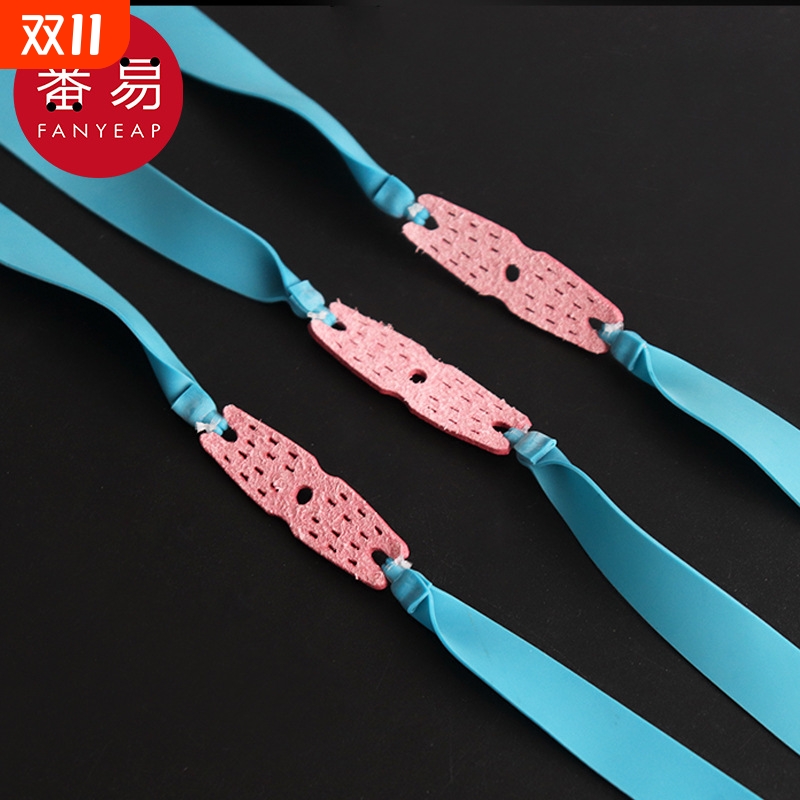 弹弓皮筋AC1SQ0-回弹扁皮筋短拉伸防冻耐用弹力弹弓运动训练