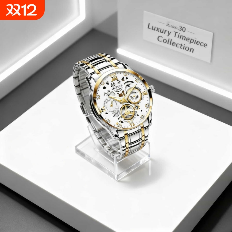 品牌正品手表男概念男士非机械表男款高级感学生运动男表潮腕表男