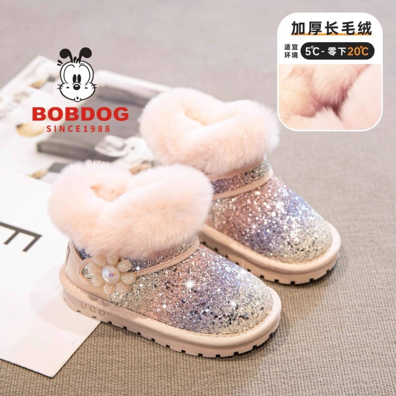 女童珍珠公主雪地靴|250人收藏