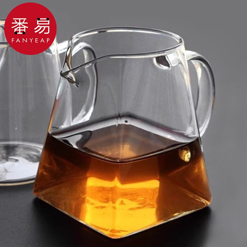 杯子/玻璃/公道杯AA1sl001-功夫茶分茶器过滤泡茶茶具耐热茶杯