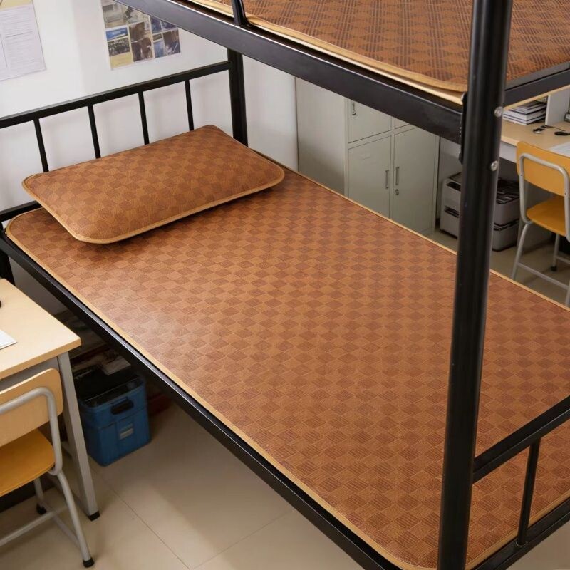 夏季藤席90x190可折叠冰丝席图片