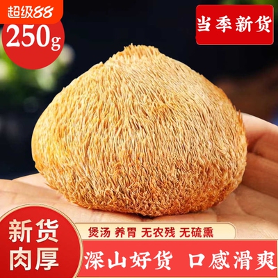 猴头菇块干货农乡特产