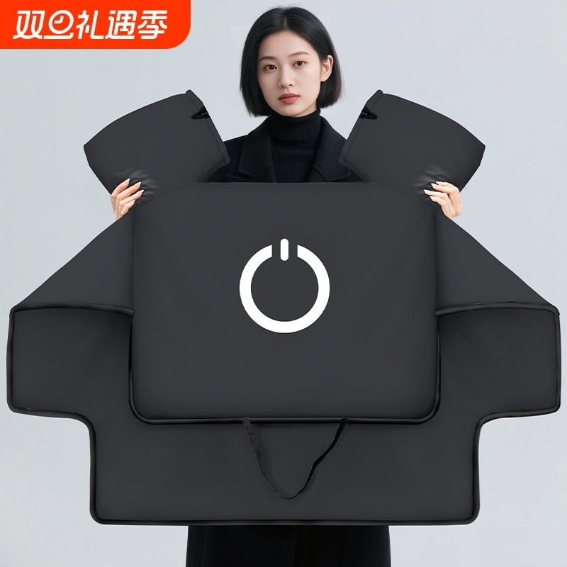 电动车挡风被冬季加绒加厚双面防水电瓶摩托车防风罩防寒保暖冬款