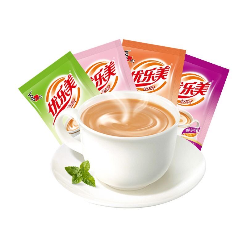 奶茶粉优乐美奶茶冲饮小包装袋装速溶冲泡饮料原味香芋巧克力咖啡图片