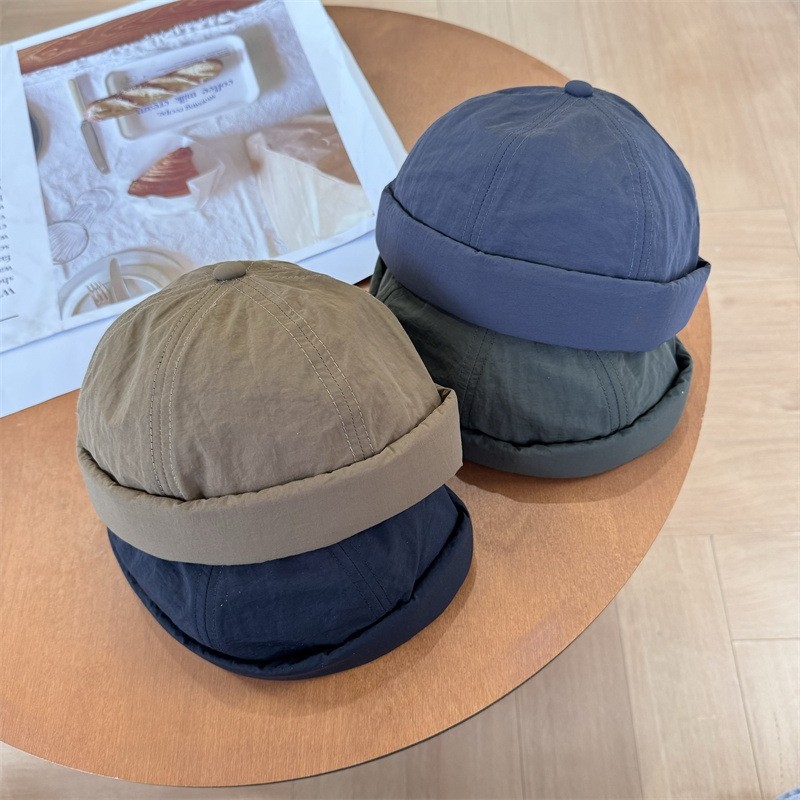 夏季雅痞复古街头速干薄款嘻哈地主帽女日系简约时尚店铺装饰逼真