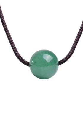 天然东陵玉路路通吊坠挂件玉石项链玉坠挂饰转运珠玉珠和田玉