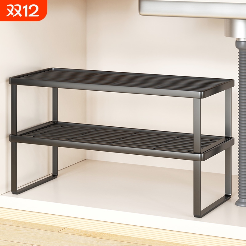 厨房置物架橱柜内佐料分层