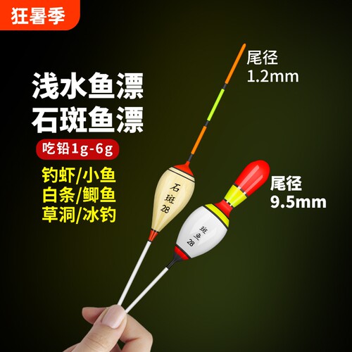 鲫鱼浅水漂加粗短尾【全网低价】