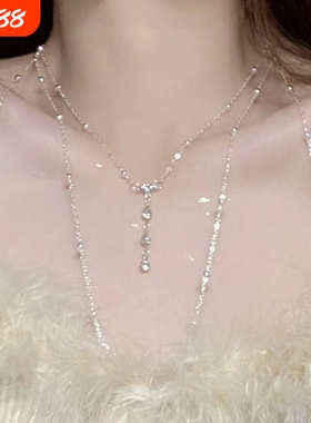 银胸链身体链性感比基尼2026年新款爆款锁骨链后背链项链女生