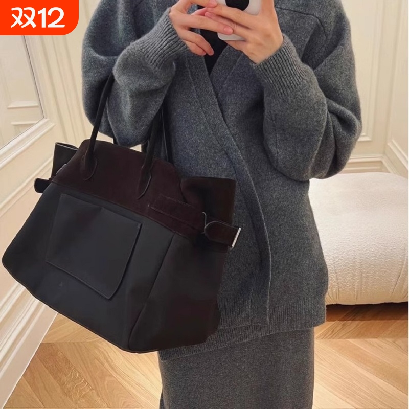 新款Margaux17托特包通勤尼龙拼