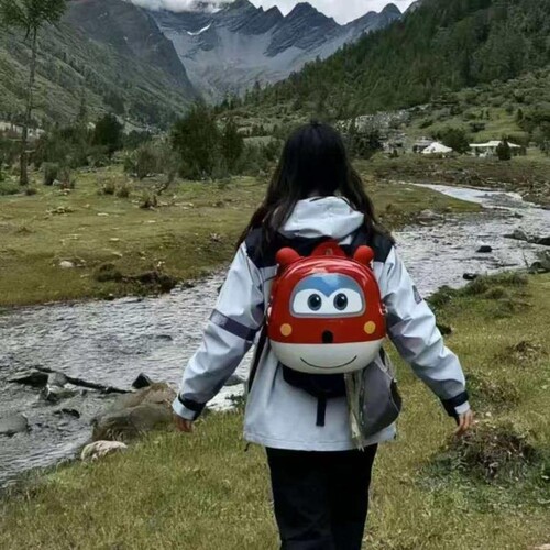 乐迪书包超级飞侠款登山