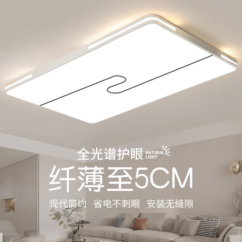 LED护眼现代简约大气客厅吸顶灯